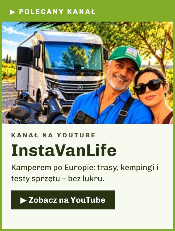 InstaVanLife – kanał o podróżach kamperem na YouTube